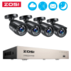 camera de surveillance ZOSI 1080P 8CH TVI CCTV système de caméra de sécurité