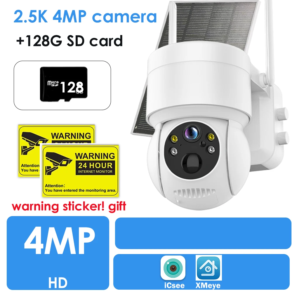 4MP White 128G Card