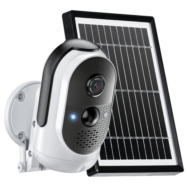 9009-9f90e3.jpg X11 – Mini Camera solaire de surveillance extérieure IP WiFi, dispositif de sécurité sans fil