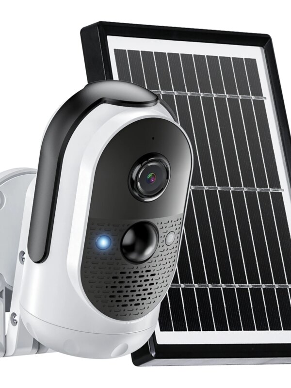9009-9f90e3.jpg X11 – Mini Camera solaire de surveillance extérieure IP WiFi, dispositif de sécurité sans fil
