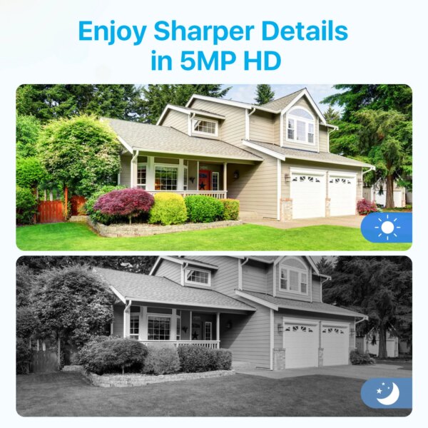 9045-8ffd2e.jpg camera de surveillance ZOSI H.265 + 8CH 5MP POE Kit de système de caméra de sécurité