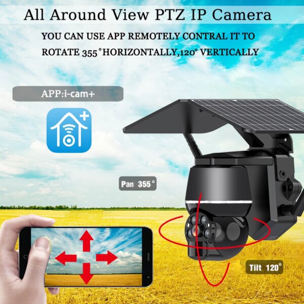 9082-9b9014.jpg Camera solaire de surveillance extérieure PTZ IP WiFi 5MP4G 1080P