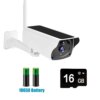 camera solaire de surveillance IP à panneau solaire 3mp HD, vidéo WIFI extérieur