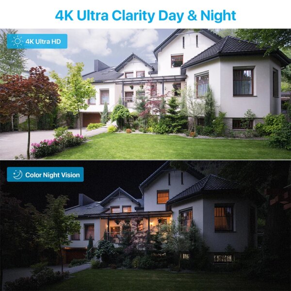 camera de surveillance ZOSI Nouveau 8CH 8MP/5MP POE Système de Sécurité Vidéo 4K 8MP/5MP