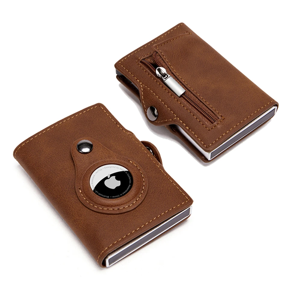 portefeuille rfid pour hommes, nouveau boîtier mét