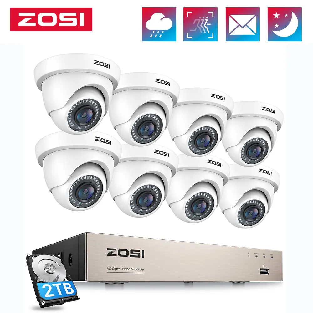 camera de surveillance ZOSI – système de camé