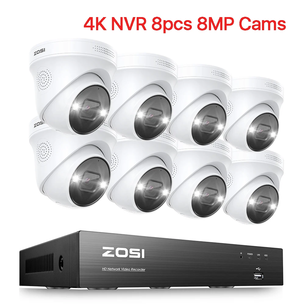 8CH NVR 8Cameras