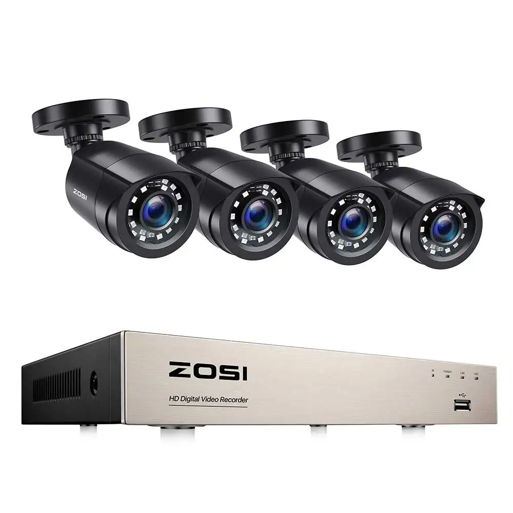 8CH DVR x 4 Cameras