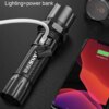 lampe torche imperméable à LED, torche Portable, 3 Modes