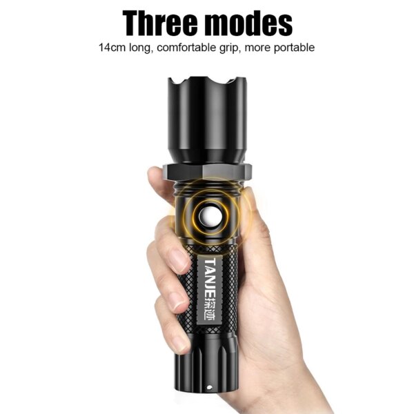 lampe torche imperméable à LED, torche Portable, 3 Modes
