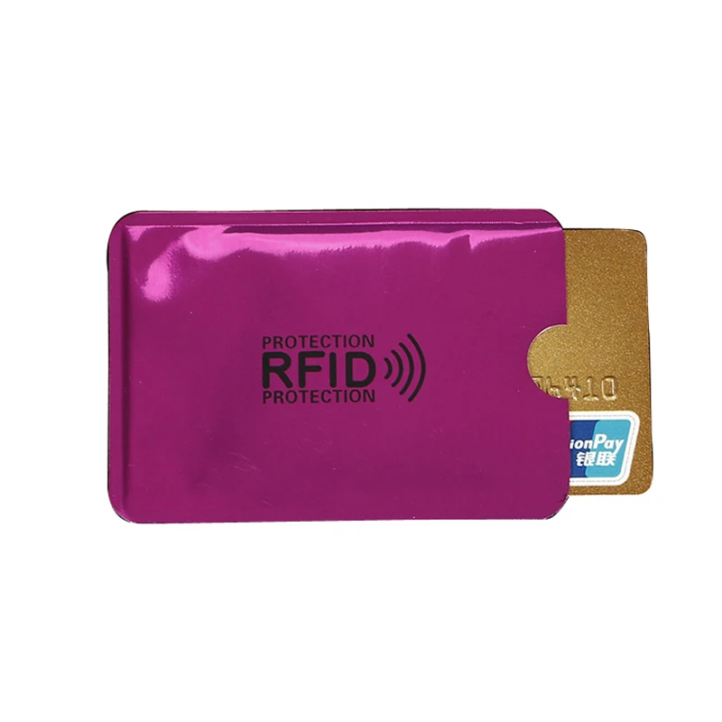 Portefeuille RFID aluminium