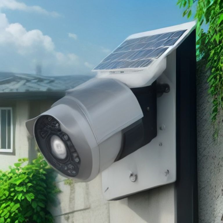 Camera solaire de surveillance exterieure 2027 panneau solaire vision nocturne