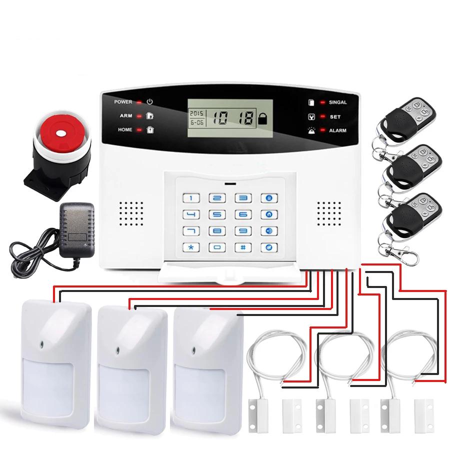 Systeme d’alarme de securite domestique filaire